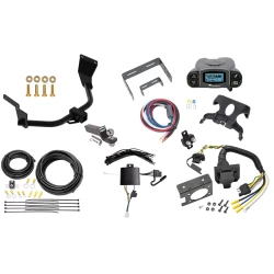 Trailer Hitch Tow Package Prodigy P3 Brake Control For 19-26 Acura RDX w/ +12V Power Provision w/ 7-Way RV Wiring 2" Drop Mount 2" Ball Class 3 2" Receiver Reese Tekonsha
