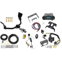 Trailer Hitch Tow Package Prodigy P3 Brake Control For 19-26 Acura RDX All Models w/ 7-Way RV Wiring 2" Drop Mount 2" Ball Class 3 2" Receiver Reese Tekonsha