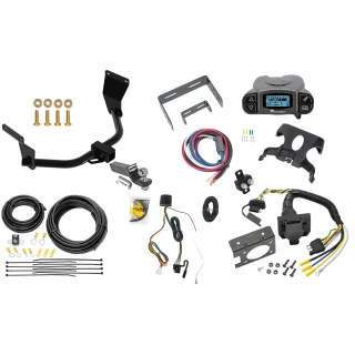Trailer Hitch Tow Package Prodigy P3 Brake Control For 19-26 Acura RDX All Models w/ 7-Way RV Wiring 2" Drop Mount 2" Ball Class 3 2" Receiver Reese Tekonsha