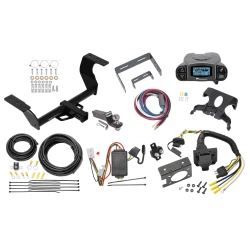 Trailer Hitch Tow Package Prodigy P3 Brake Control For 19-27 Subaru Forester All Models w/ 7-Way RV Wiring 2" Drop Mount 2" Ball Class 3 2" Receiver Reese Tekonsha