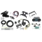 Trailer Hitch Tow Package Prodigy P3 Brake Control For 07-18 Jeep Wrangler JK All Models w/ 7-Way RV Wiring 2" Drop Mount 2" Ball Class 3 2" Receiver Reese Tekonsha