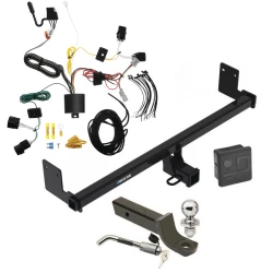 Reese Trailer Tow Hitch For 22-23 Hyundai Kona w/o LED Taillights Deluxe Package Wiring 2" Ball Mount and Lock