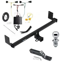 Reese Trailer Tow Hitch For 18-21 Hyundai Kona Class 3 2" Receiver Complete Package w/ Plug & Play Wiring and 1-7/8" Ball