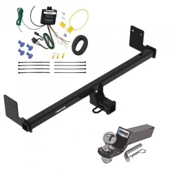 Reese Trailer Tow Hitch For 18-23 Hyundai Kona Complete Package w/ Wiring and 2" Ball