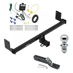 Reese Trailer Tow Hitch For 18-23 Hyundai Kona Class 3 2" Receiver Complete Package w/ Wiring and 1-7/8" Ball