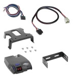 Tekonsha Primus IQ Electric Trailer Brake Control for 20-24 Hyundai Palisade KIA Telluride 22-24 Santa Cruz w/ Plug Play Wiring Adapter Proportional Eletric Trailer Brakes Module Box Controller 1-3 Axle