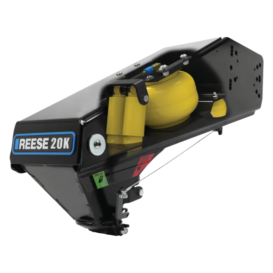 Reese 94920 20K Goose Box (Gen3), Pin Box Convert Fifth Wheel King Pin Hitch to Gooseneck Coupler For Lippert 1621, 1716, 0719, Fabex PB 600 and Rhino Bolt Hole Pattern