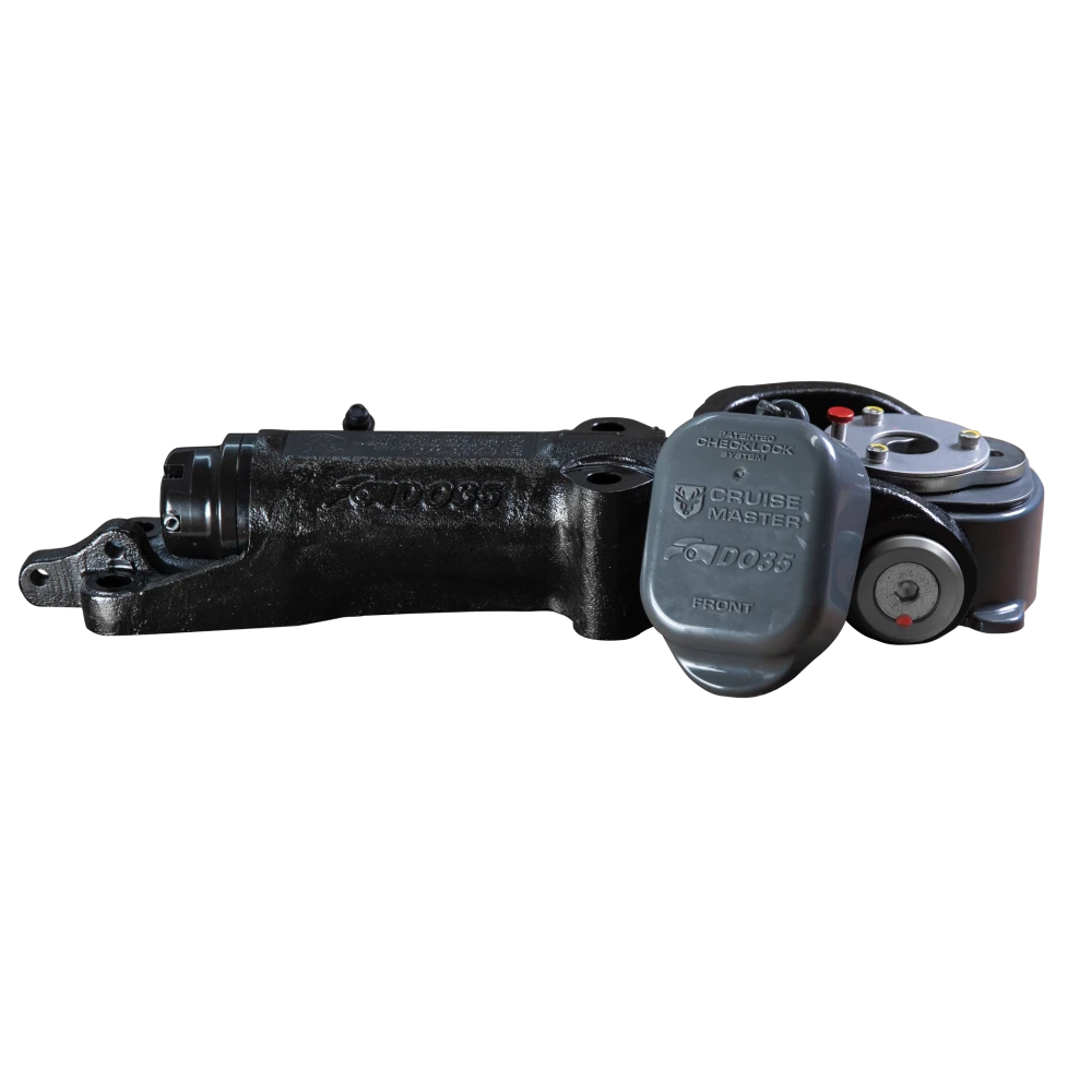 Cruisemaster DO35 V3Plus 3.5T articulating off-road trailer hitch coupler with handbrake CMDO35WHB