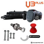 Cruisemaster DO35 V3Plus 3.5T articulating off-road trailer hitch coupler with handbrake CMDO35WHB