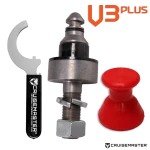 Cruisemaster DO35 V3Plus 3.5T articulating off-road trailer hitch coupler with handbrake CMDO35WHB