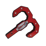 Gen-Y Hulk 32K Tow Hook and Hitch Step for 2.5" Receiver – Red and Black