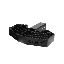 GEN-Y Serrated Hitch Mounted Step – Fits 2.5" Hitches with 3/4" Pin Holes 500 lb Capacit Compatible with 32K MEGA-DUTY TJ-GH-0160