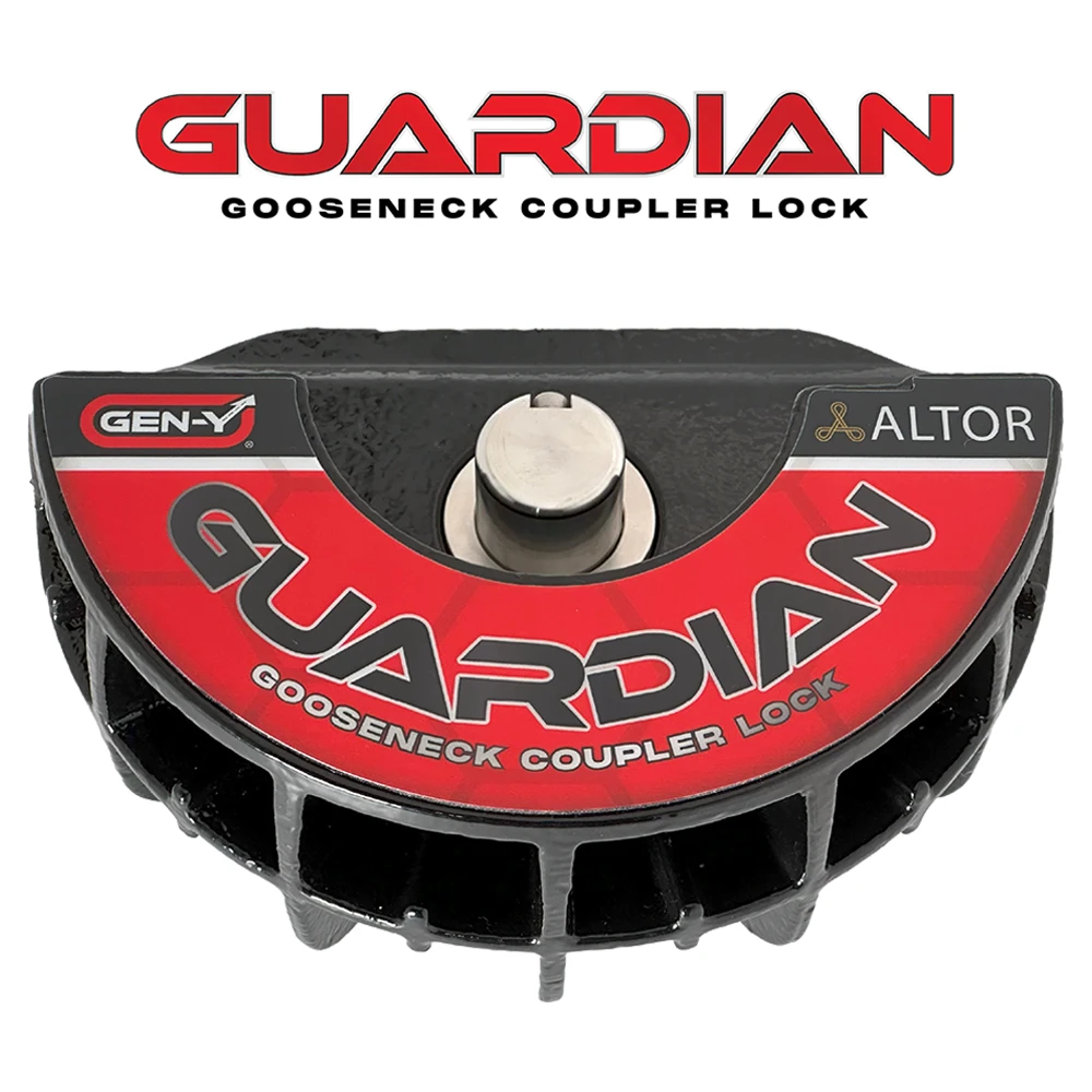 GEN-Y GUARDIAN Icon coupler lock for SnapLatch gooseneck couplers and pin boxes TJ-GH-105700