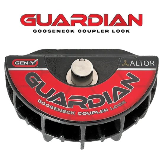 GEN-Y GUARDIAN Icon coupler lock for SnapLatch gooseneck couplers and pin boxes TJ-GH-105700