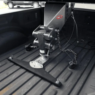 GEN‑Y Gooseneck Hitch 5 Inch Offset Ball‑Puck Mount for Ford F250 F350 F450