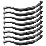 Lippert 24 inch 4-leaf slipper spring pair for 2,000 lb trailer axles