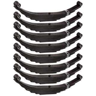Lippert 26-Inch Double-Eye Leaf Spring Set (8-Pack) 4,000 lbs. RV Trailer (Dexter, Al-Ko, Rockwell)