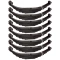 Lippert 26-Inch Double-Eye Leaf Spring Set (8-Pack) 4,000 lbs. RV Trailer (Dexter, Al-Ko, Rockwell)