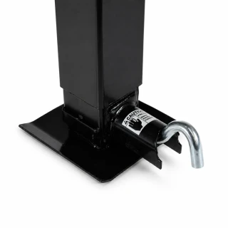 RAM TJD-12000SP-R2 12,000 lb direct weld heavy duty sidewind trailer jack with spring return drop leg