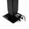 RAM TJD-12000SP-R2 12,000 lb direct weld heavy duty sidewind trailer jack with spring return drop leg