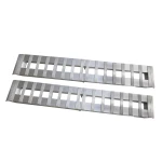 GEN-Y 8 Ft Folding Aluminum Loading Ramps Set – 6,000 LB Capacity Pair GH-102595