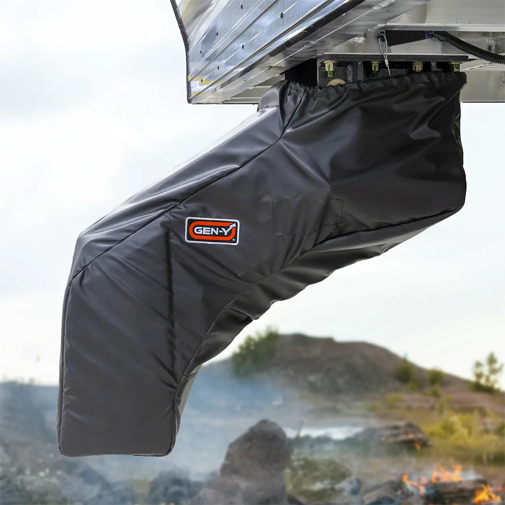 GEN-Y pin box cover TJ-GH-105714 marine grade vinyl fifth wheel hitch cover for GEN-Y pin boxes