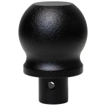 GEN-Y hitch guard ball 2-5/16 gooseneck anti theft textured black for InfiniteRule SnapLatch TJ-GH-105796