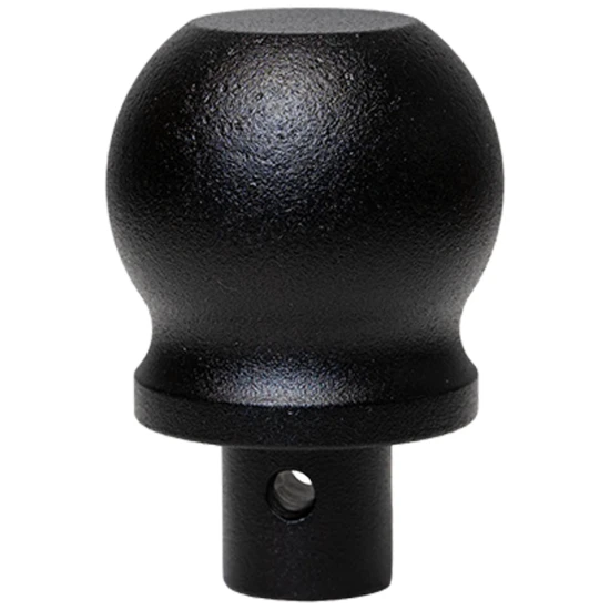 GEN-Y hitch guard ball 2-5/16 gooseneck anti theft textured black for InfiniteRule SnapLatch TJ-GH-105796