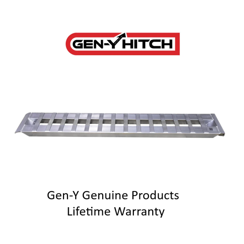 GEN-Y 6 Ft Heavy-Duty Aluminum Loading Ramp 14x72, 3,000 lb capacity