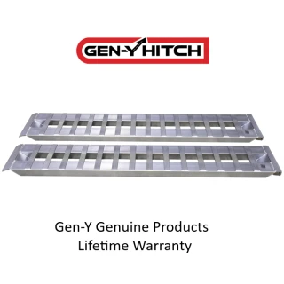 GEN-Y Hitch 7 Ft Heavy-Duty Aluminum Loading Ramps 14x84 with 6,000 LB Capacity