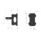 GEN-Y BOSS 21K Torsion-Flex Pintle Plate Hitch 3 inch shank 6.5 inch drop USA-made