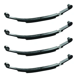 Lippert Tandem Double-Eye Leaf Spring Set (4-Pack) – 24" Loaded Length, 2,000 lbs. Each (Dexter, Alko Compatible)