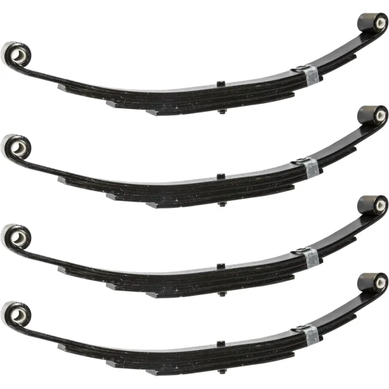 Lippert Tandem Double-Eye Leaf Spring Set 4-Pack 26 inch loaded length 2,200 lbs capacity Dexter compatible