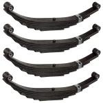 Lippert Tandem Double-Eye Leaf Spring Set (4-Pack), 26-Inch, 4,000 lbs. for RV Trailers