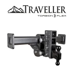 GEN-Y 33 inch Traveller Torsion-Flex TJ-GH-6623 21K frame mount hitch dual ball pintle lock