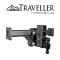 GEN-Y 33 inch Traveller Torsion-Flex TJ-GH-6724 21K frame mount hitch 6 inch offset drop dual ball pintle lock