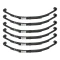 Lippert triple double-eye leaf spring set (6-pack), 21" loaded length, 1,000 lbs. capacity, Dexter compatible