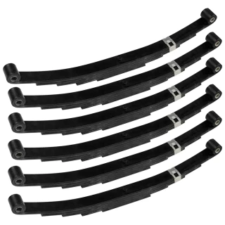 Lippert Triple Axle Suspension Kit, 3" Tube, 33" Spacing, 3K Leaf Springs, Standard Equalizer, Hangers & Hardware