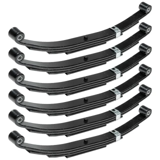 Lippert Triple-Axle Double-Eye Leaf Spring Set, 26 Inch, 3000 lbs, 6-Pack, Dexter Compatible