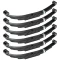 Lippert Triple-Axle Double-Eye Leaf Spring Set, 26 Inch, 3000 lbs, 6-Pack, Dexter Compatible
