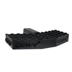 GEN-Y Phantom Serrated Hitch Step – Fits 2" Shank 400 lb Capacity Lightweight Hitch Mounted Step for Trucks TJ-GH-13052X