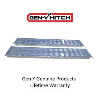GEN-Y 10 Ft Heavy-Duty Aluminum Loading Ramps – 15" x 120" – 14,000 lb Capacity Set GEN-Y Hitch 10 Ft Extreme Duty Aluminum Loading Ramps 15x120 Set – 7000 lb Each