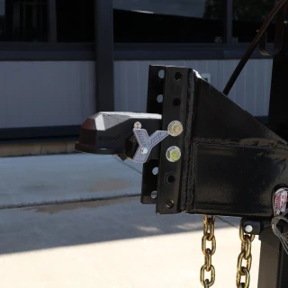 GEN-Y 32K Flat Plate Mount Trailer Coupler with SnapLatch 2-5/16″ Ball
