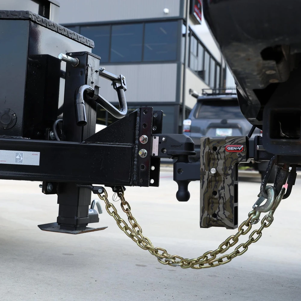 Gen-Y Hitch 21K SnapLatch A-Frame Trailer Coupler with 2-5/16″ Ball in Black