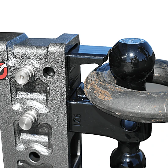 GEN-Y Mega-Duty 32K Drop Hitch Dual Ball 3″ Receiver GEN-Y Mega-Duty 32K adjustable drop hitch dual-ball 3-inch receiver