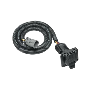 For 1999-2001 Ford F-250 Super Duty 7-Way RV Wiring + Tekonsha Primus IQ Brake Control + Plug & Play BC Adapter (For w/Factory 4-Flat Models) By Tekonsha