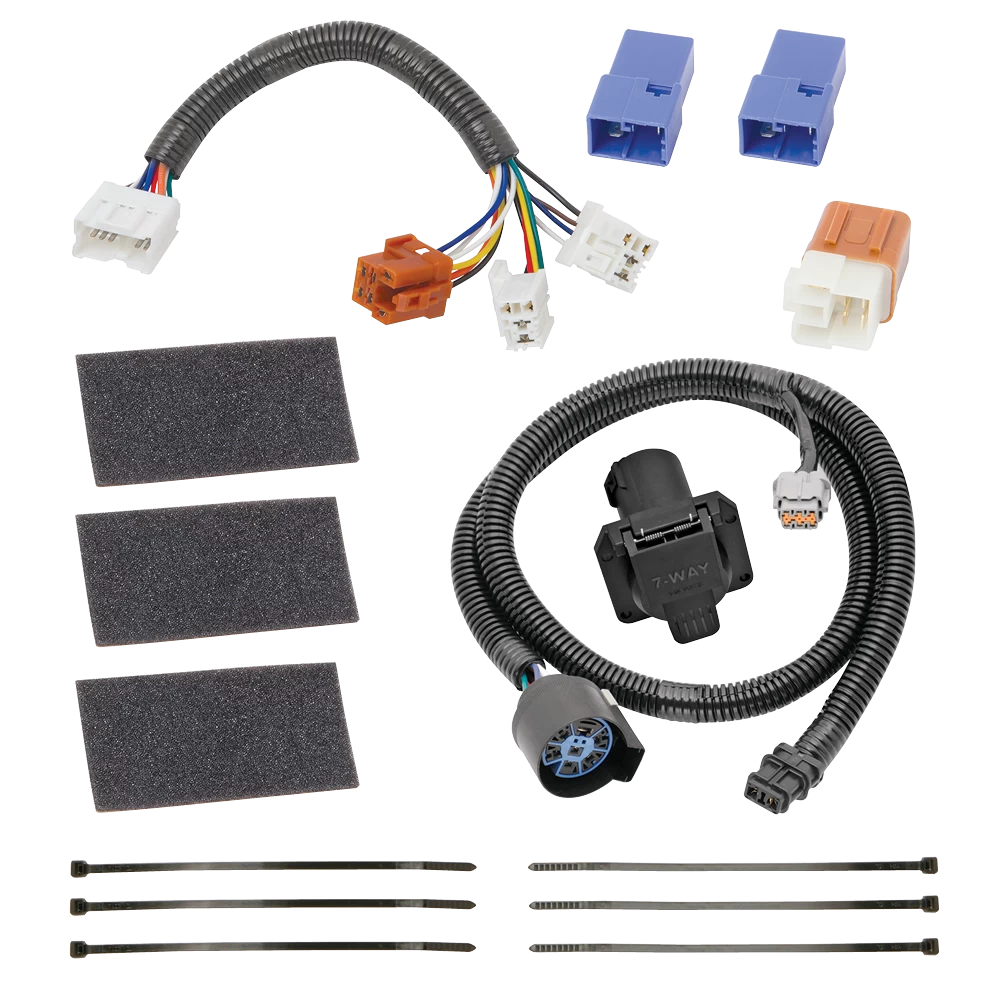 For 2005-2024 Nissan Frontier 7-Way RV Wiring By Tekonsha