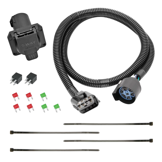 For 2013-2016 GMC Acadia 7-Way RV Wiring kit by: Tekonsha For 2013-2016 GMC Acadia 7-Way RV Wiring + Tekonsha Voyager Brake Control + Plug & Play BC Adapter By Tekonsha