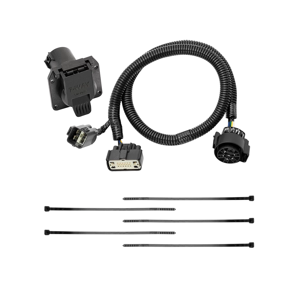 For 2020-2024 Cadillac XT5 7-Way RV Wiring + Pro Series POD Brake Control + Generic BC Wiring Adapter By Tekonsha
