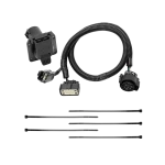 For 2020-2024 Cadillac XT5 7-Way RV Wiring + Pro Series POD Brake Control + Generic BC Wiring Adapter By Tekonsha